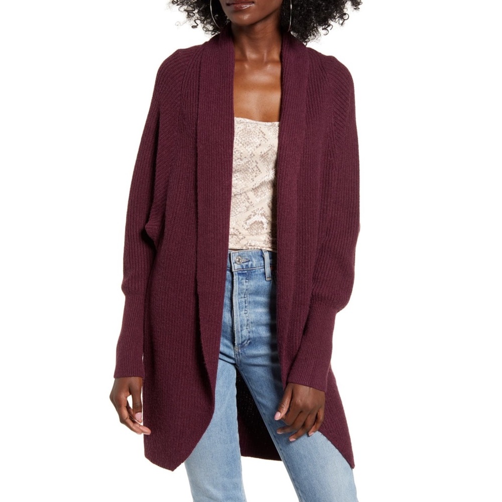 Leith dolman sleeves long cardigan S